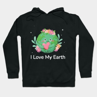 i Love Earth Day Hoodie